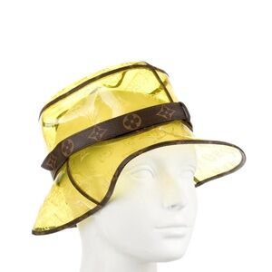 Louis Vuitton Vinyl Monogram Bucket Hat - Rare - Never Worn